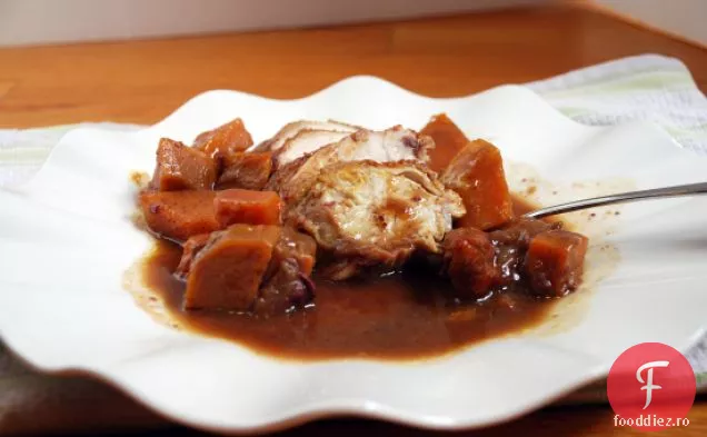 Tagine De Pui Cu Cartofi Dulci Și Curmale