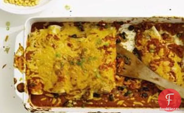Enchiladas De Fasole Neagră Și Cartofi Dulci
