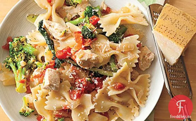 Pui parmezan cu papioane