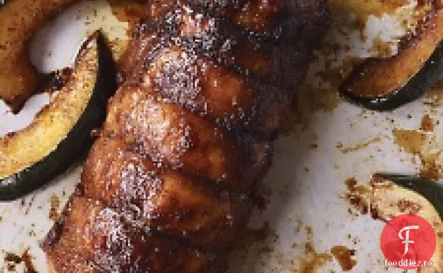 Spice-frecat cotlet de porc cu suc de fructe ghindă