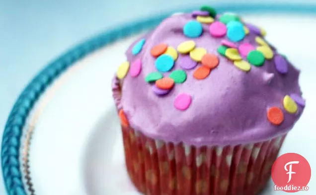 Cupcakes Oolong Cu Glazură De Lavandă