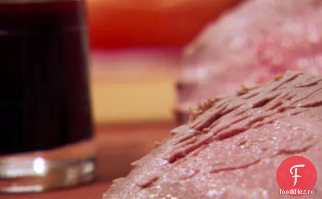 Filet de vită cu sos de Port