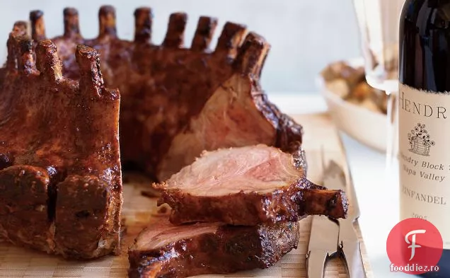 Friptură De Coroană De Porc Cu Crustă Harissa