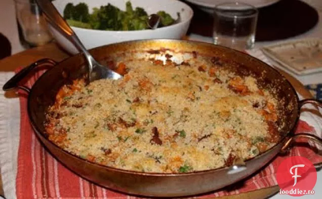 Cassoulet Cu Cârnați De Fasole Albă Și Andouille