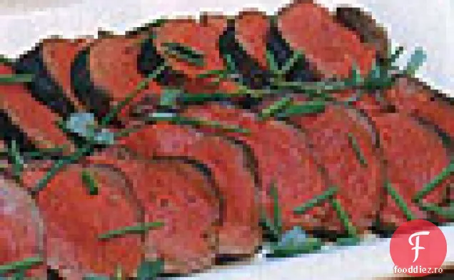 File de carne de vită cu condimente asiatice freca