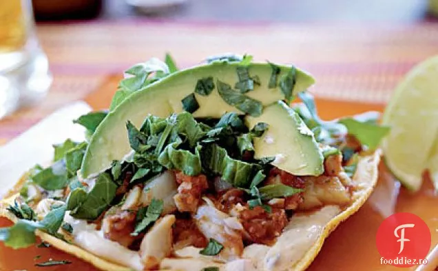 Tostadas De Pește Chipotle