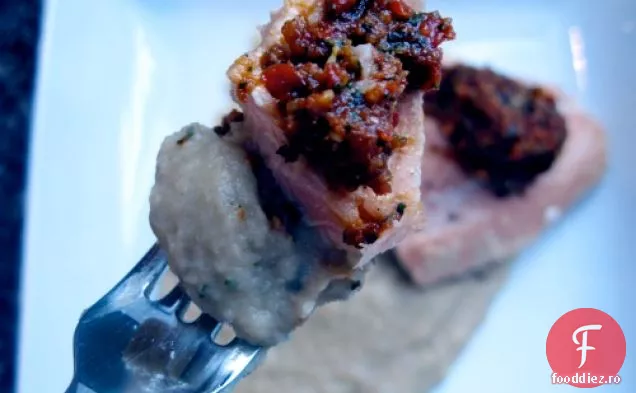 Somon Cu Pesto De Roșii Paleo Uscat