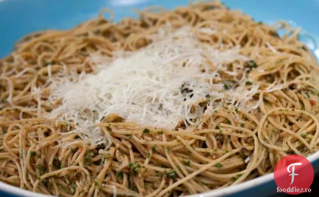 Pesto în stil Mexican cu orez sau paste din cereale integrale