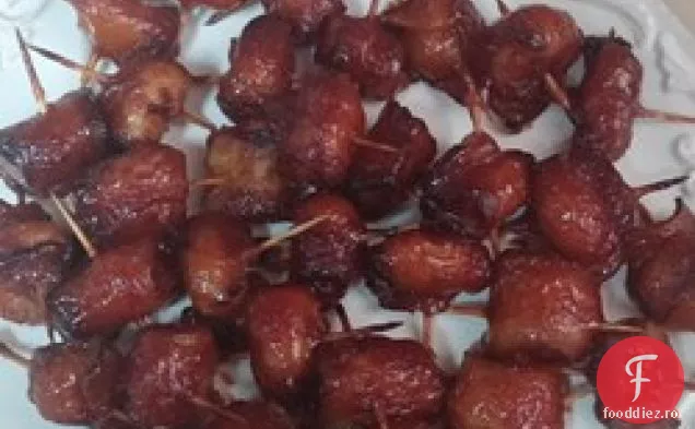 Castane de apă învelite cu slănină III