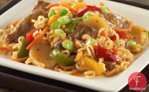 Carne de vită și tăiței