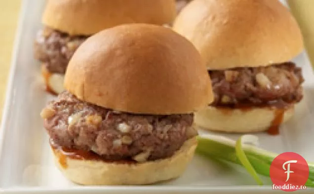 Mini burgeri de inspirație asiatică