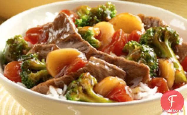 Bol De Vită Teriyaki Pentru Doi