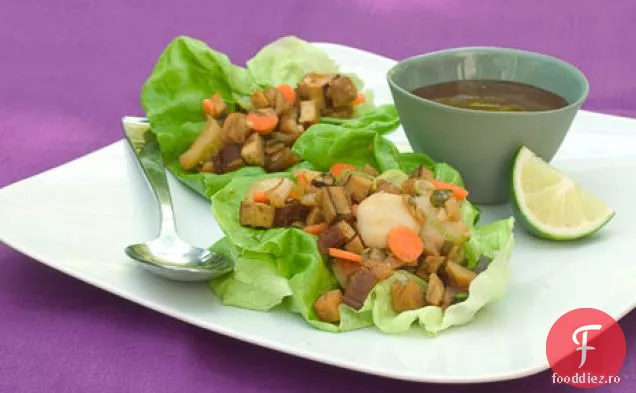 Împachetări Sărate Cu Salată De Tofu