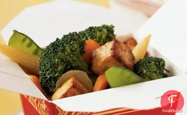 Deliciul lui Buddha cu Tofu, Broccoli și castane de apă