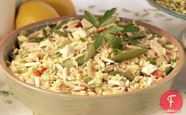 Salată asiatică de pui și Orzo