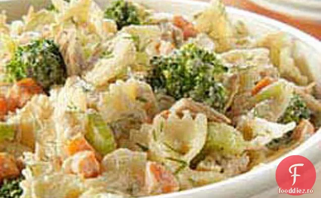 Salată De Paste Cu Ton Acidulat
