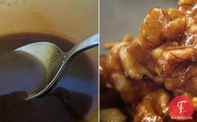 Salată De Frunze Roșii Și Nuci Confiate