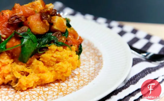 Tofu Fiert Cu Piure De Kumara
