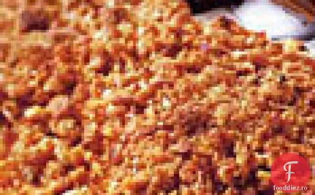 Cartofi dulci și portocale pur și simplu cu Streusel de migdale