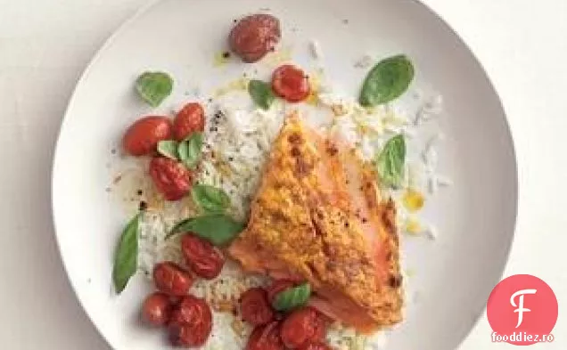 Rețetă De Somon Curry Prăjit Cu Roșii