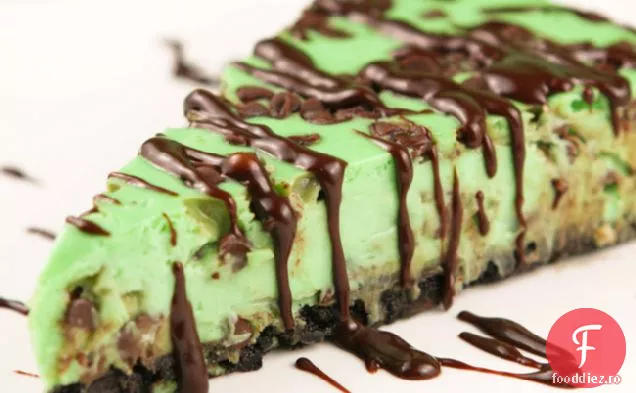 Cheesecake Cu Ciocolată Cu Mentă