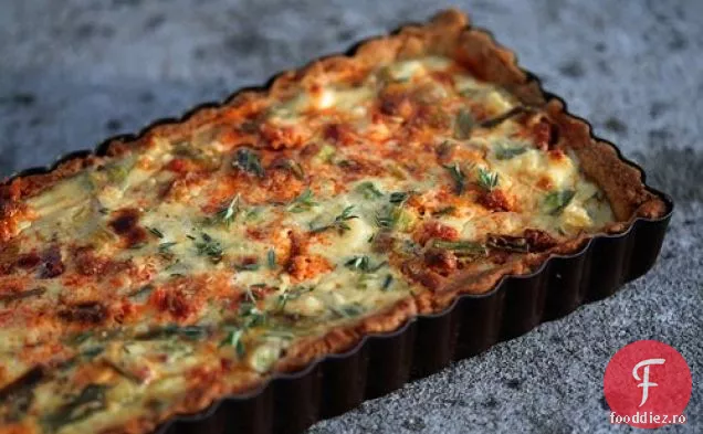 Tartă Cu Ricotta Cu Ierburi