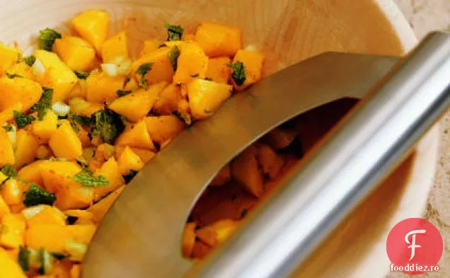 Salsa De Papaya-Mentă