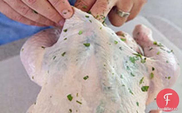 Pui Prăjit Cu Ierburi