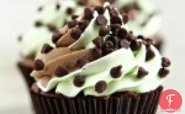 Cupcakes Cu Ciocolată Cu Mentă