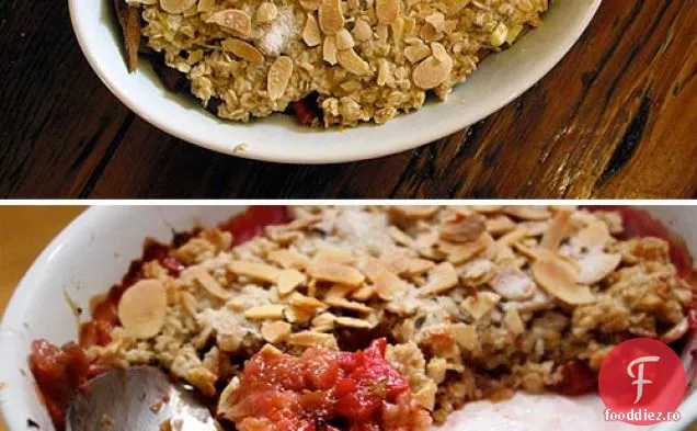 Rubarbă Lavanda Crumble
