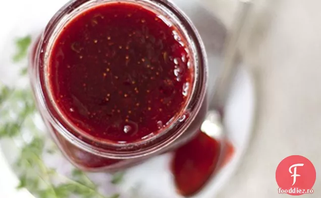 Gem De Căpșuni Cu Coajă De Lămâie Și Cimbru