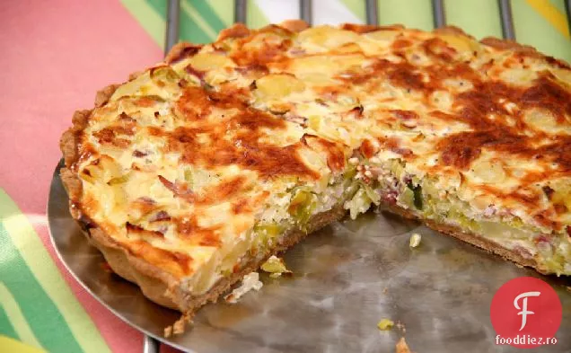 Rețetă De Quiche Cu Pancetta Și Coriandru