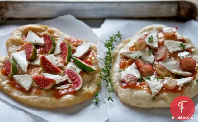Rețetă De Pizza Fig & Brie - Sau Cu Struguri