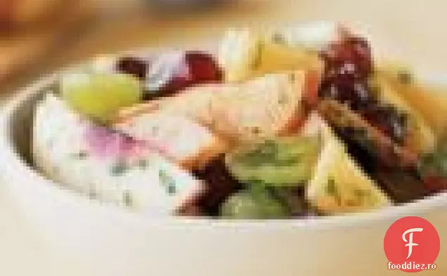 Fructe de vară cu zahăr de var-menta
