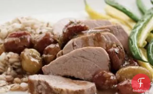 Filet De Porc Cu Sos De Struguri Prăjit