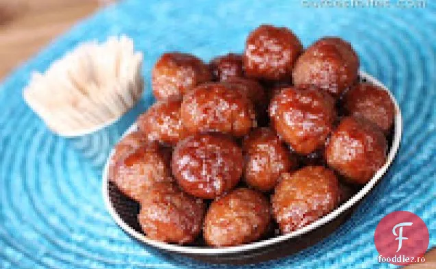 Chiftele dulci și acre (sau cârnați de Cocktail)
