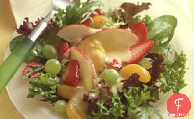 Salată De Fructe Cu Cremă De Portocale Dulci