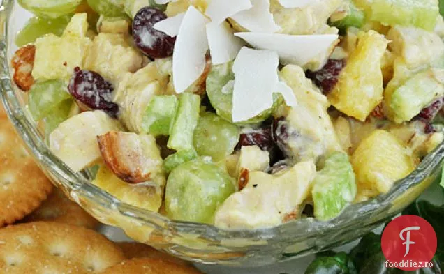 Rețetă Sănătoasă De Salată De Pui Curry