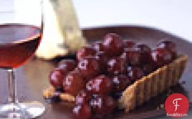 Tarte de struguri glazurate de Port cu crustă de Pecan