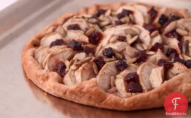 Tarta De Mere Cu Scortisoara Cu Seminte De Dovleac Si Pasta De Gutui