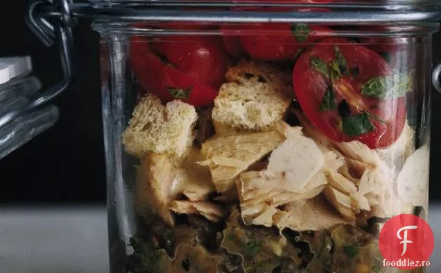Tonnato de ton cu salată de vinete