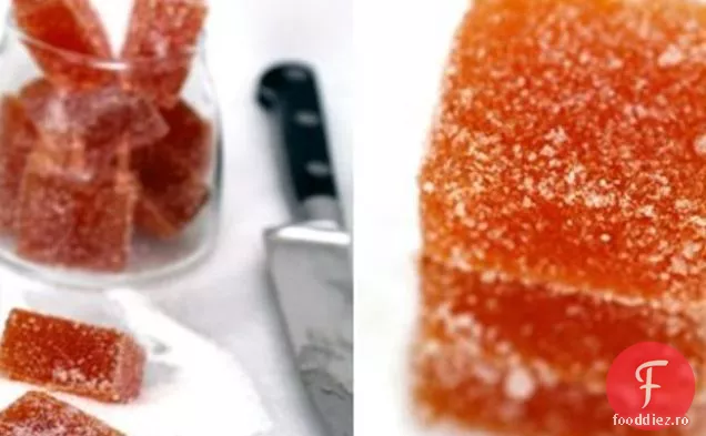Pate De Fructe De Caise Și Fasole De Vanilie