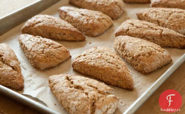 Biscuiți De Caise Din Grâu Integral