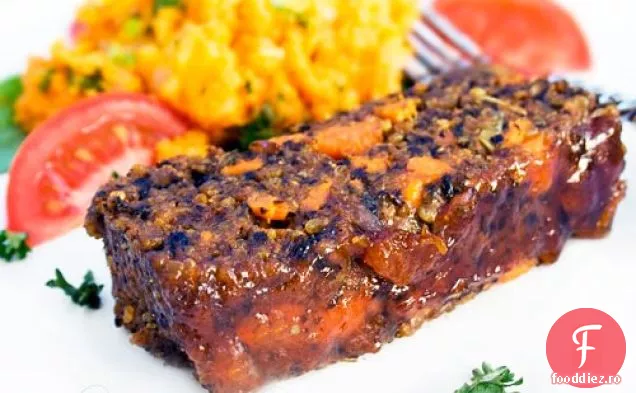 Pâine De Grădină Vegetariană Cu Glazură De Caise De Arțar