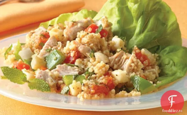 Salată De Pui Cu Cuscus De Caise