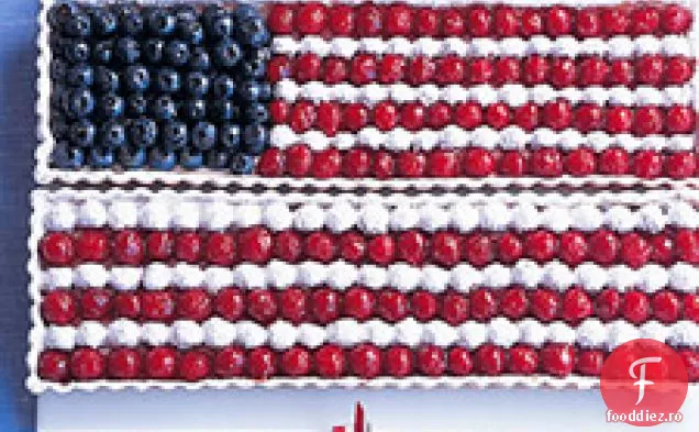 Tarta Cu Steag American