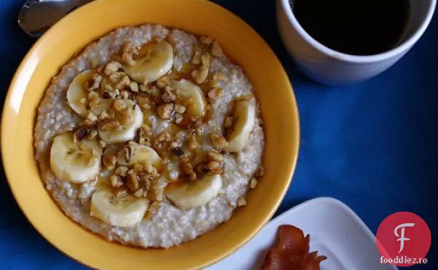 Fulgi De Ovăz Cu Banane Pecan