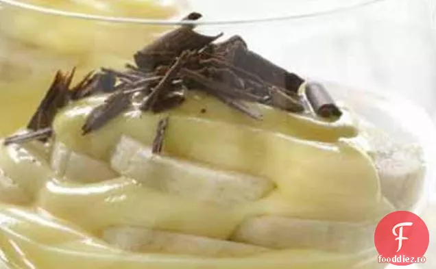 Parfait De Ciocolată Cu Banane