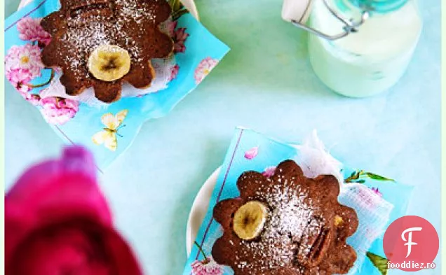 Ciocolată, Alune, Banane Și Ulei De Măsline Teacakes