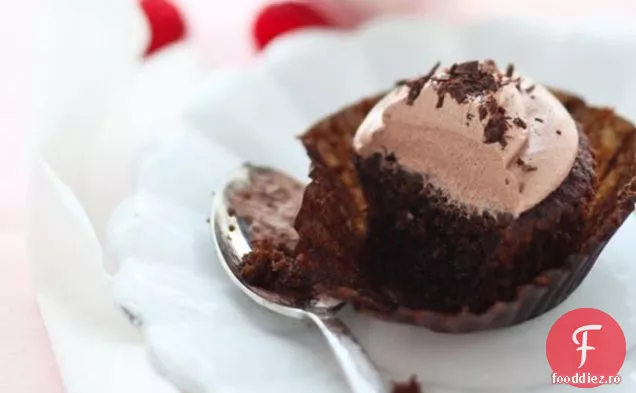 Cupcakes Cu Ciocolată, Banane Și Teff